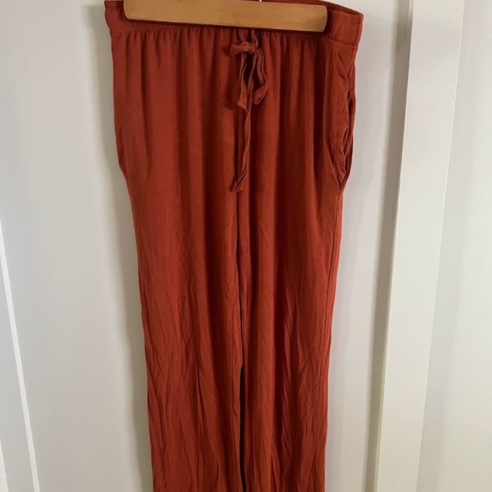 KYTE BABY LOUNGE PANTS - WOMENS XS - RUST
